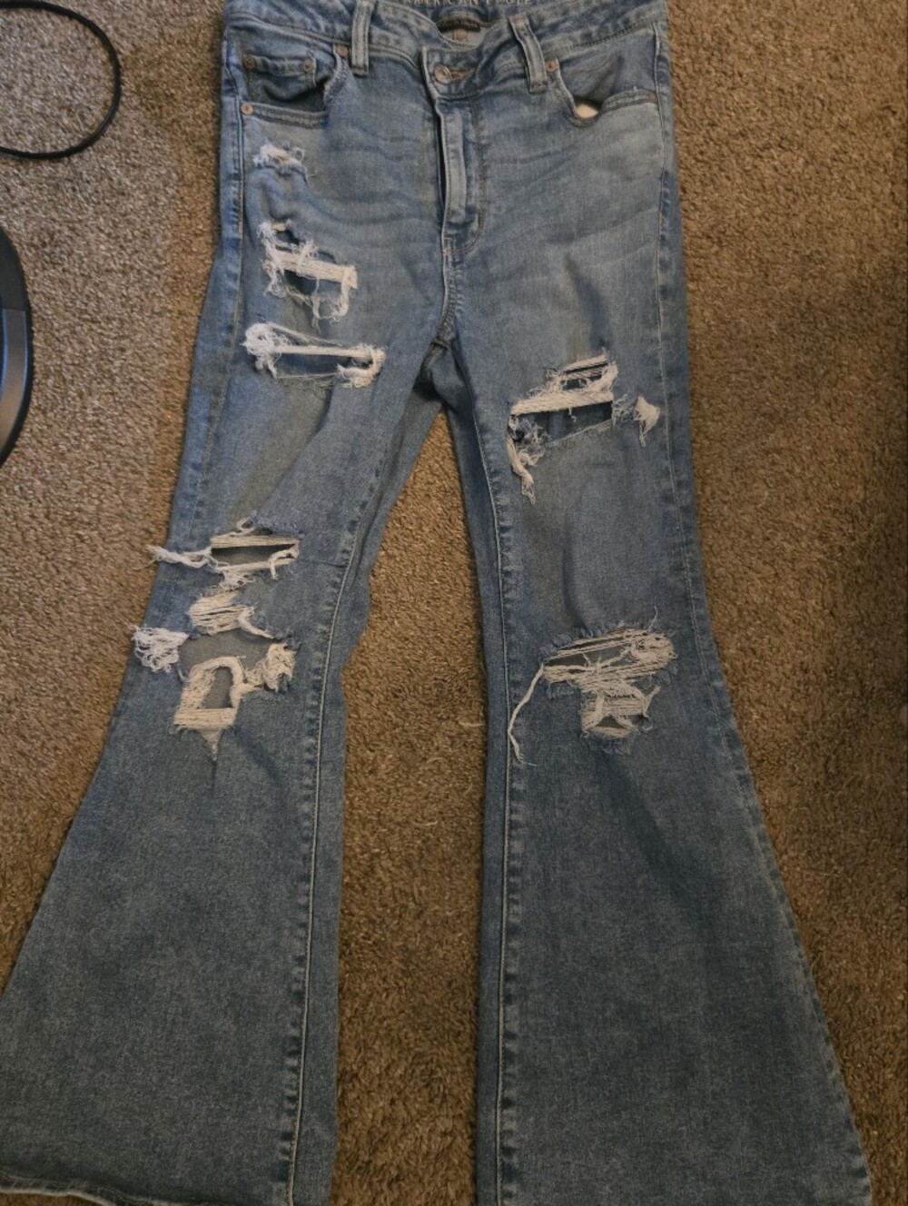 American Eagle Outfitters Super Hi-Rise Flare